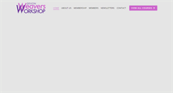 Desktop Screenshot of devonweaversworkshop.org